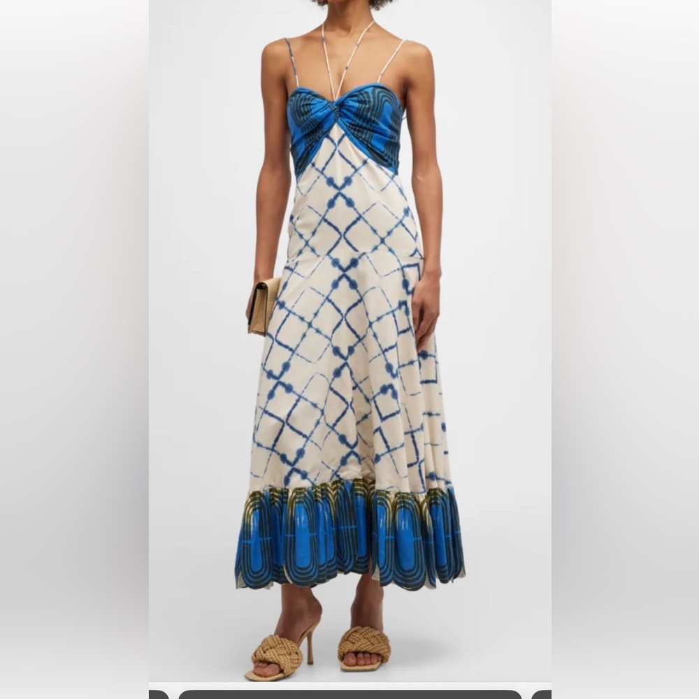Alexis NWT Nuri Dress Rorschach Blue - Size M